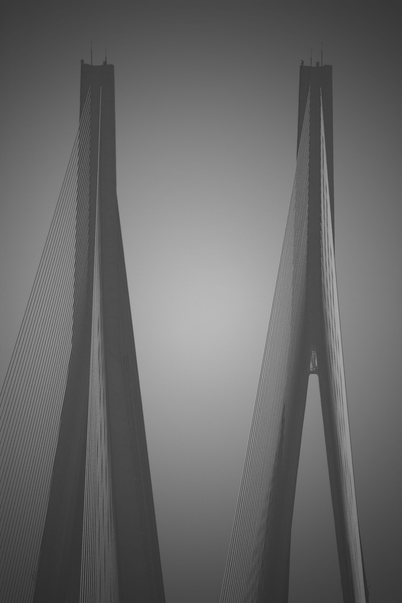 mumbai, ocean, built structure, nature, 5K, huge, connection, building exterior, copy space, tall - high, bandra worli sea link, suspension bridge, suspention