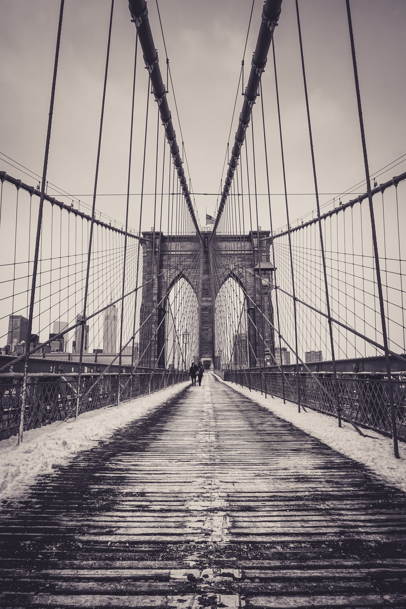 person, travel, the way forward, black and white, america, tourism, building, human, bridge, potd, bridge - man made structure, handrail, grayscale, new york city