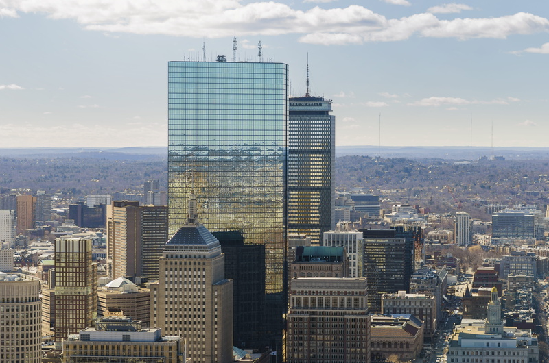 outdoors, day, office, 4K, modern, sky, pru, towers, jh, tall - high, prudential, settlement, skyscraper, architecture, crowd, building exterior, crowded