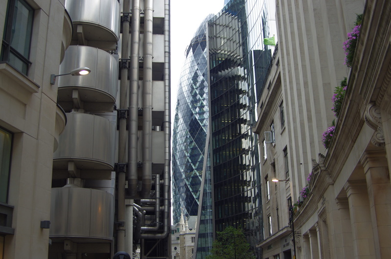 4K, building, financial district, cityscape, finance, built structure, gherkin, tower, lloyds of london, willis towers watson, glass - material, office