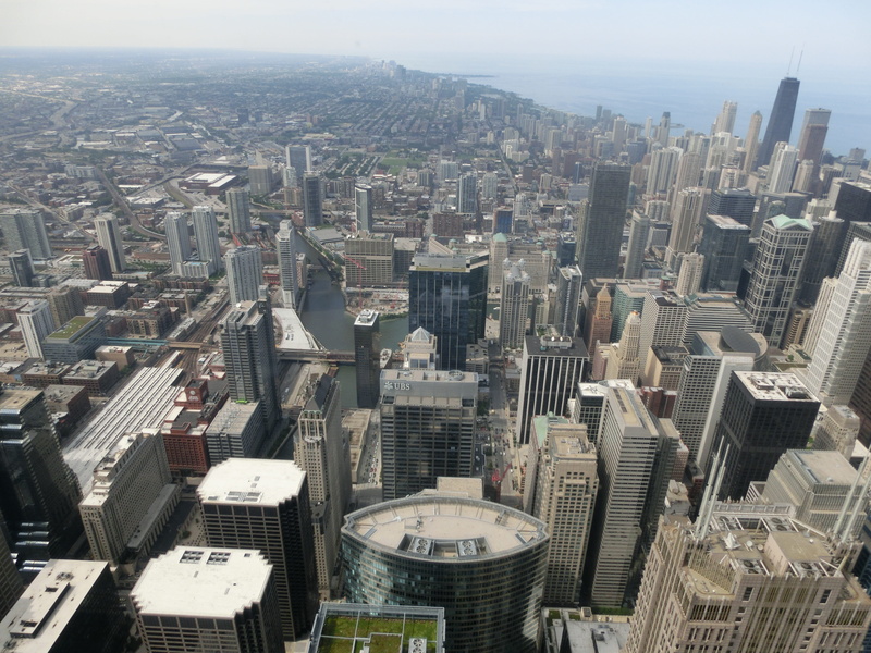 building, day, metropolis, modern, skyscraper, crowded, city, tall - high, america, spire, built structure, willis tower, financial district, illinois