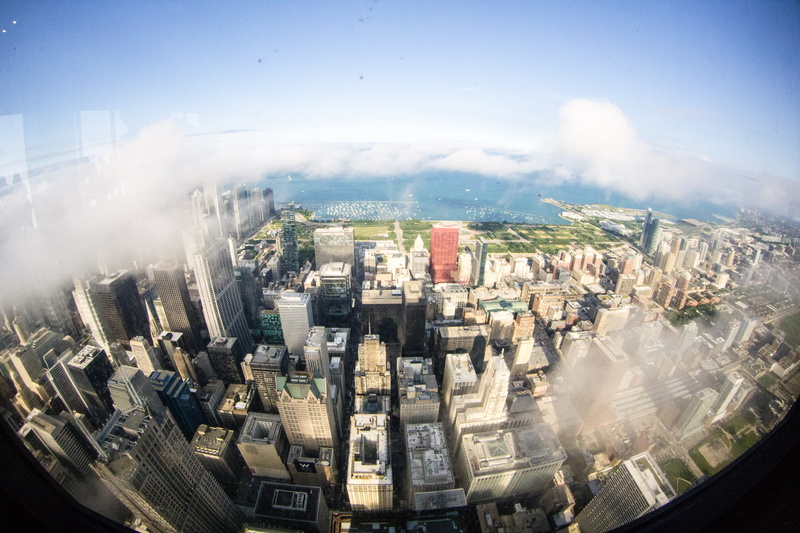 architecture, office building exterior, outdoors, skyscraper, chicago, city life, residential district, willis tower, city, built structure, high angle view