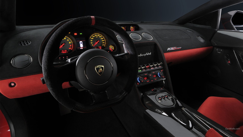 trofeo, 1080P, super, dash, gallardo, stradale, hd, lamborghini, dashboard, cars, interior