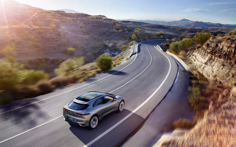 blurred motion, sunlight, motion, on the move, pace, jaguar, outdoors, mountain, the way forward, auto, sign, 2K, hd, car, direction, mode of transportation