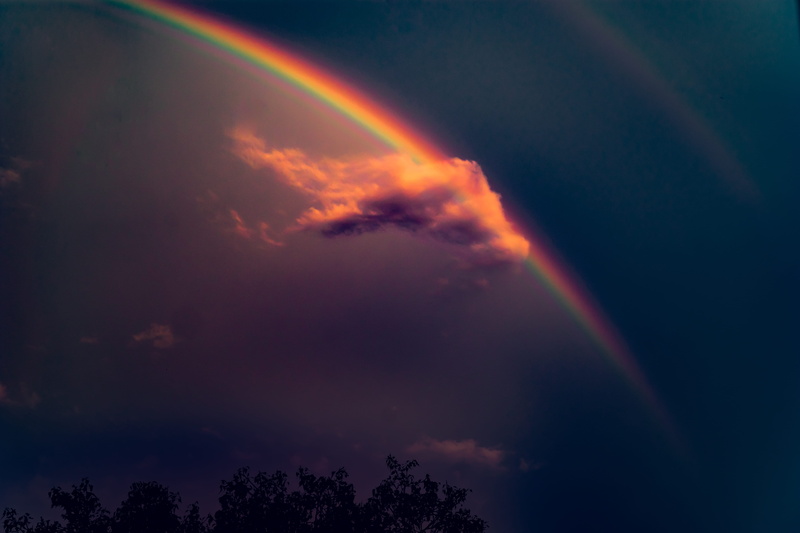 beautiful, low angle view, nature, bonfire, cloud, multi colored, blue, cumulus, clouds, rain, thunderstorm, storm, no people, tranquility, tranquil scene