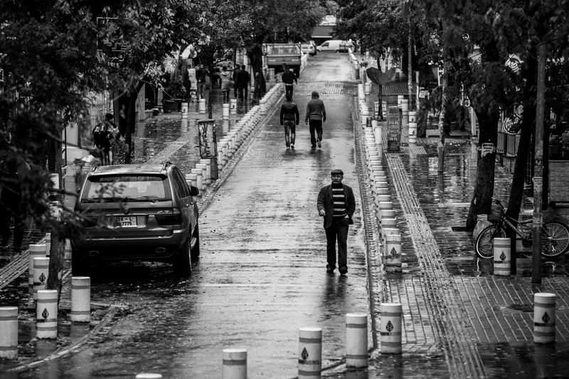 walk, architecture, walking, street, motor vehicle, torrential rain, avenue, transportation, turkey, adult, 5K, male, group of people, day, car, water
