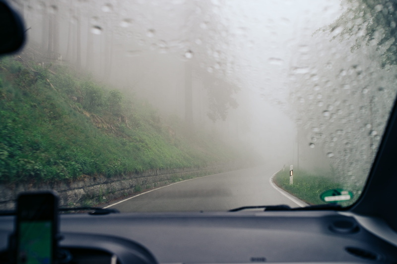 safety, danger, drive, visibility, raindrop, rainy, haze, windshield, nature, transparent, mode of transportation, rainy season, fog, hydroplaning, road