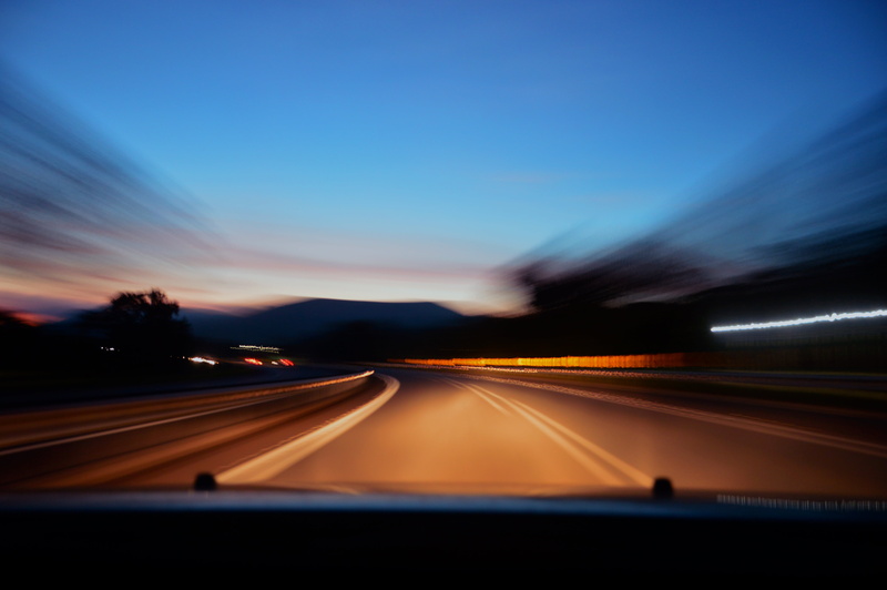car point of view, light trail, driving, vehicle interior, 5K, concrete, time, car, road, on the move, street, no people, photo, highway, long exposure