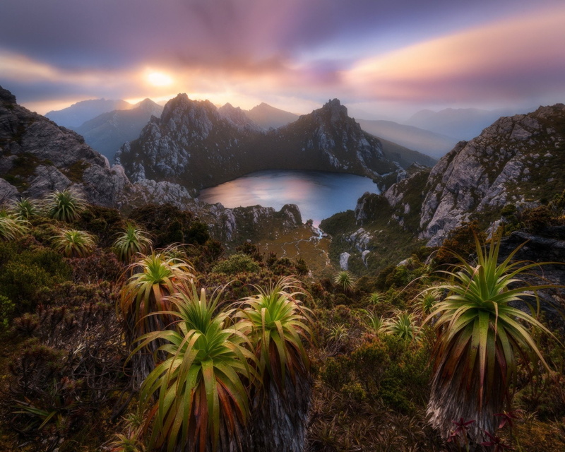 Australia, 1080P, Lakes, Lake Oberon, Lake, Tasmania, Western Arthurs