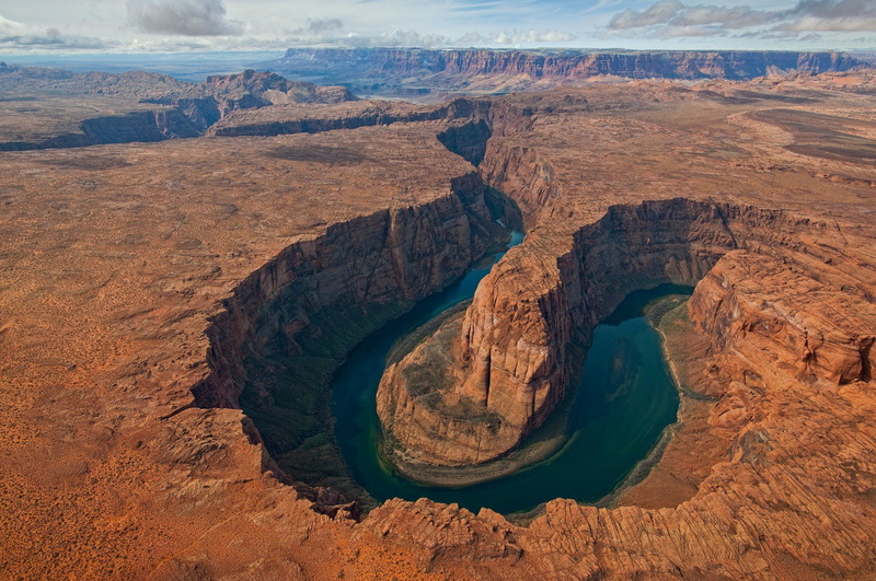 1080P, canyon, horse, shoe, grand, bend, view, aerial, free