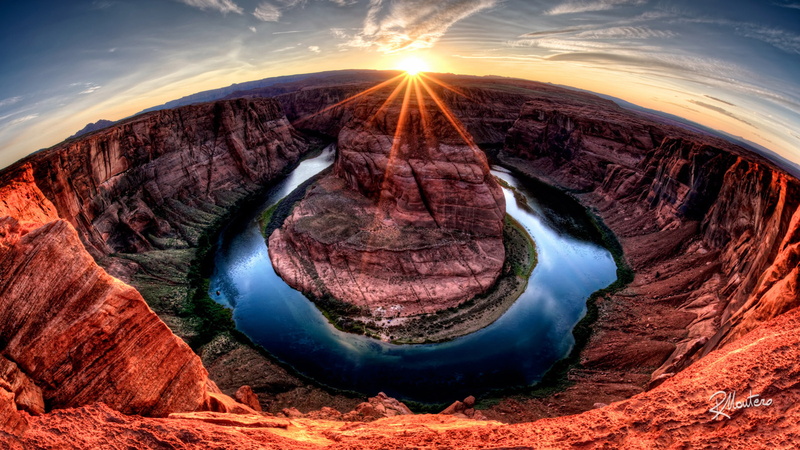 bend, physical geography, sun, travel, curve, outdoors, water, no people, non-urban scene, beauty in nature, tranquil scene, shooting, volcanic crater