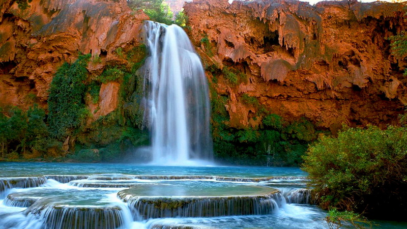 s, falls, havasupai, desktop, hd, arizona, havasu, u, 1080P
