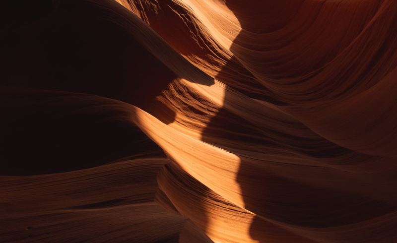 rock, pattern, outdoors, 5K, shape, wave, southwest USA, landscape, arizona, antelope, navajo, cave, abstract, light - Natural Phenomenon, rock - Object