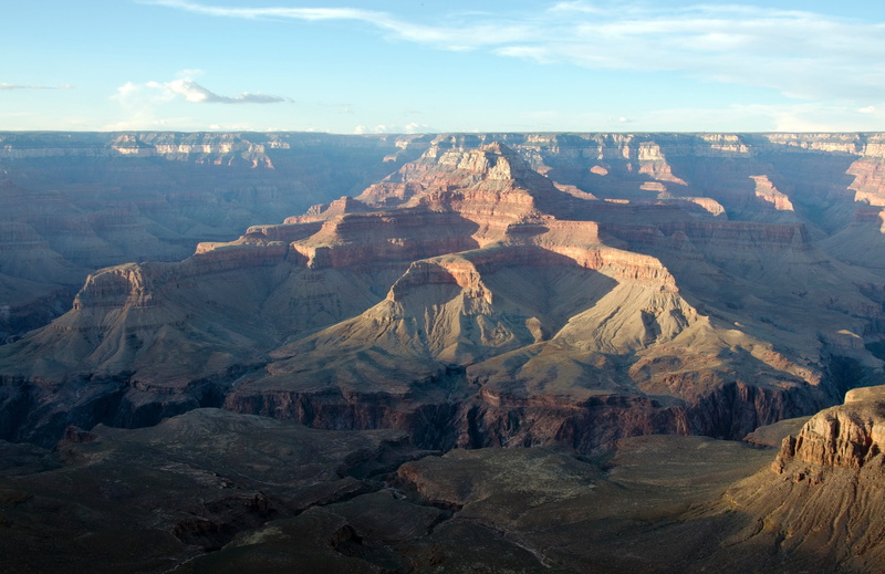 arid climate, southwest, Grand Canyon, mountain, rock - object, natural, physical geography, Dusk, mountain range, beauty in nature, stone, twilight, usa