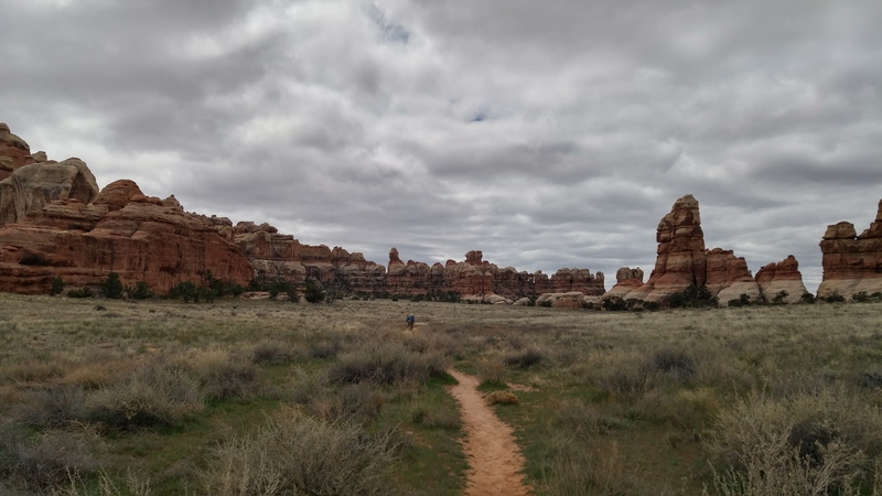 semi-arid, Desert, national, rock formation, land, travel destinations, nature, cloud - sky, scenics - nature, Canyonlands, travel, climate, tranquility