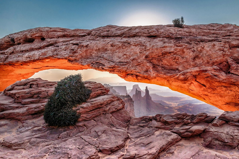 USA, Canyons, Rock, Arch, Mesa Arch, Utah, 1080P, Nature