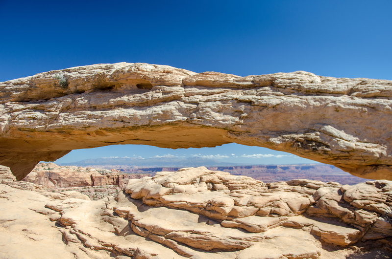 arch, rock, beauty in nature, rock formation, tranquil scene, 4K, eroded, moab, blue, scenic, scenics - nature, geology, united states, arid climate, water