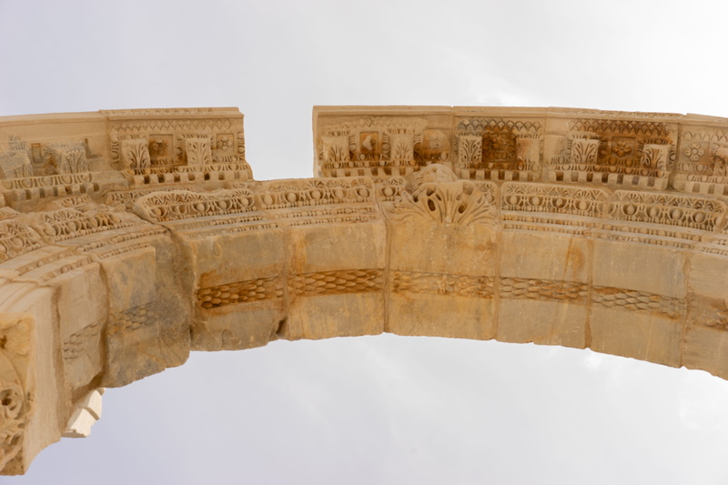 ruins, arched, fort, old, pyramid, 5K, wall, obelisk, ephesus, ornate, day, travel, arch, decor, outdoors, roman, brown, castle, sky, archaeology, wooden