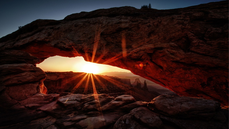 Mesa Arch, 1080P, Canyons