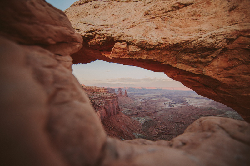 tourism, awe, hiking, moab, rock - Object, utah, uSA, canyonland, stone - Object, sky, red Rocks, mesa arch, nature, natural Arch, outdoors, rock, scenics