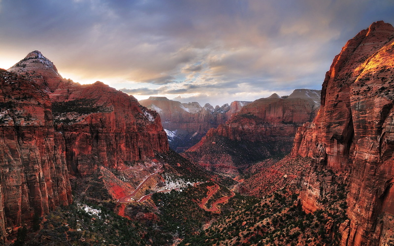 canyon, uSA, scenics - nature, red, famous Place, sandstone, brown, stone - Object, travel, land, extreme Terrain, sky, 2K, eroded, formation, rock formation