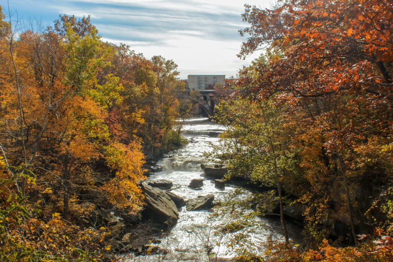 change, autumn collection, 5K, fall, beauty in nature, architecture, berea falls, water, no people, outdoors, rocky river reservation, day, built structure