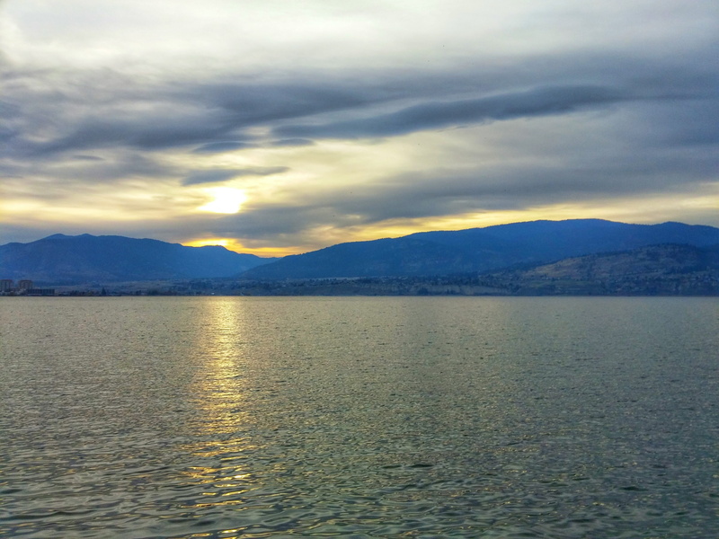 calm, no people, nature, travel, scenery, cloud - sky, Valley, tranquility, scenics - nature, Clouds, okanagan, scenic, rippled, sunlight, sunset, valley