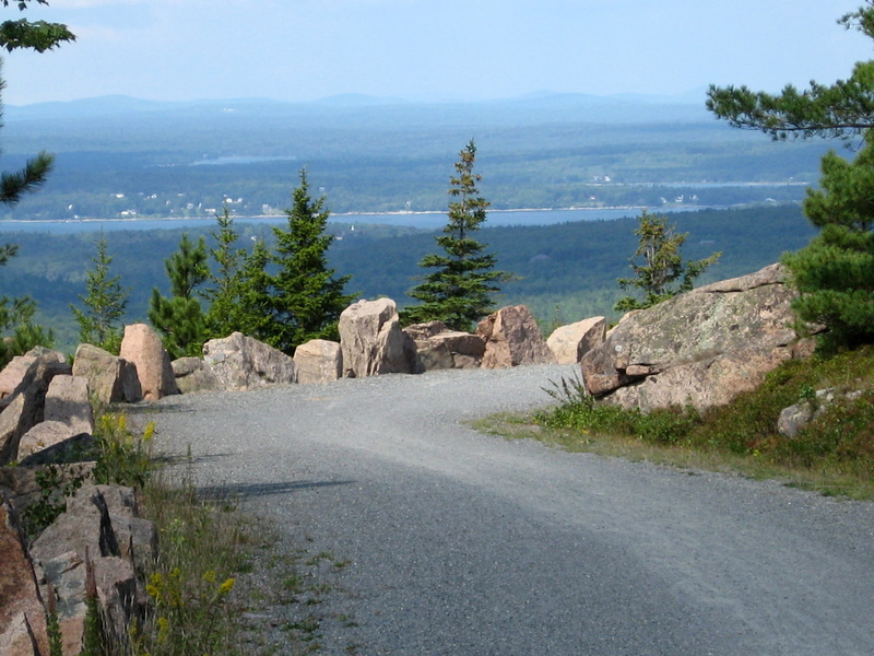 plant, day, no People, scenics, overlook, architecture, history, park, the past, Landscape, built structure, Maine, acadia, water, ancient civilization