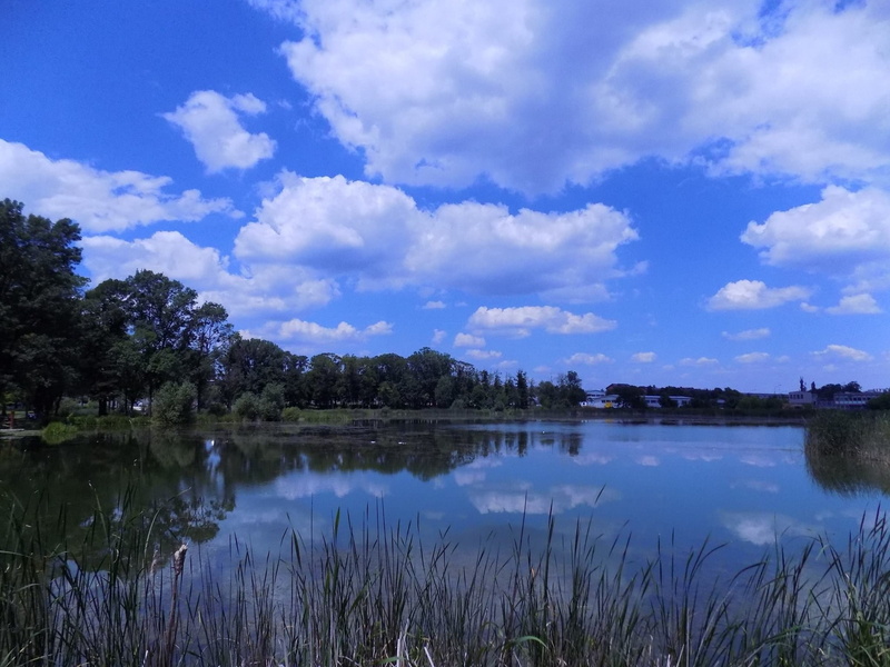 clouds, lake, sky, Serbia, 1080P, nature