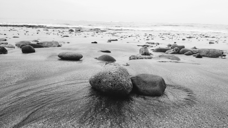 tranquility, sea, outdoors, beauty in nature, horizon over water, morocco, ground, rock - object, scenics - nature, animal, pebble, summer, idyllic, soil
