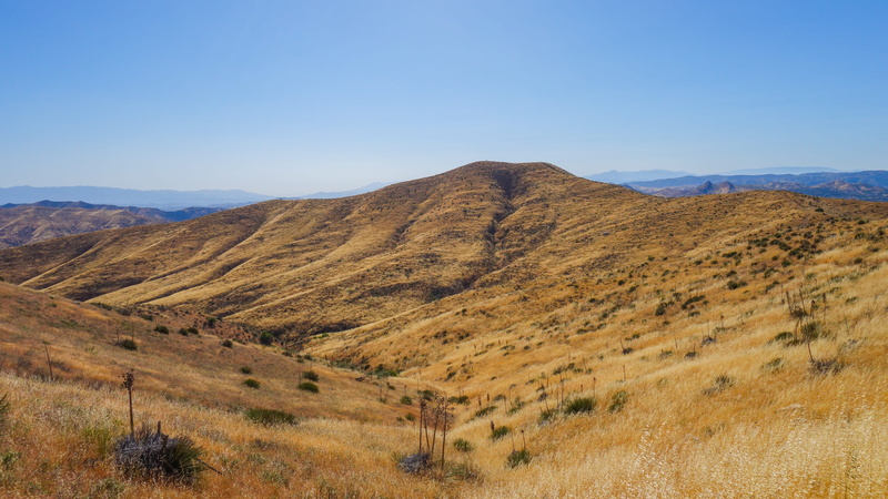 clear sky, plateau, sky, arid climate, countryside, blue, grassland, landscape, wilderness, environment, scenics - nature, semi-arid, mountain range, land