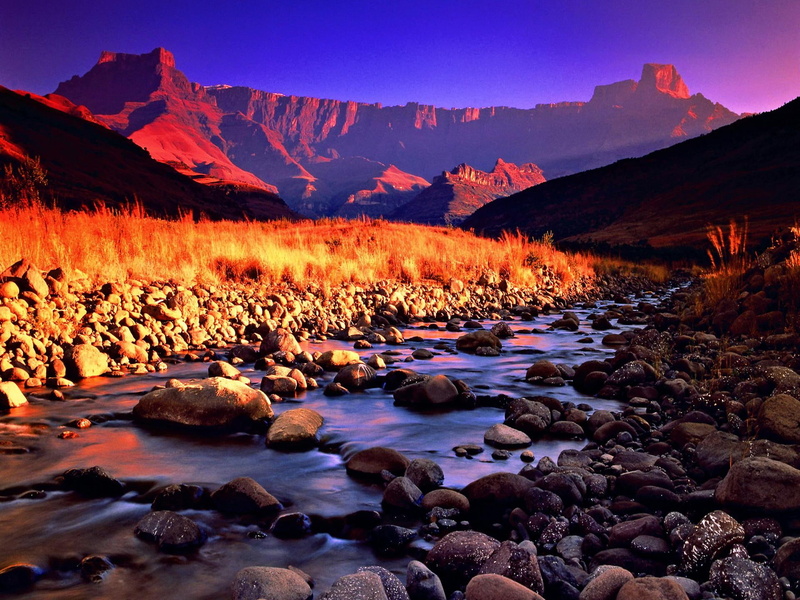 crystal, lovely, rocks, beautiful, colorful, stones, calm, clear, shore, riverbank, 1080P, river, nice