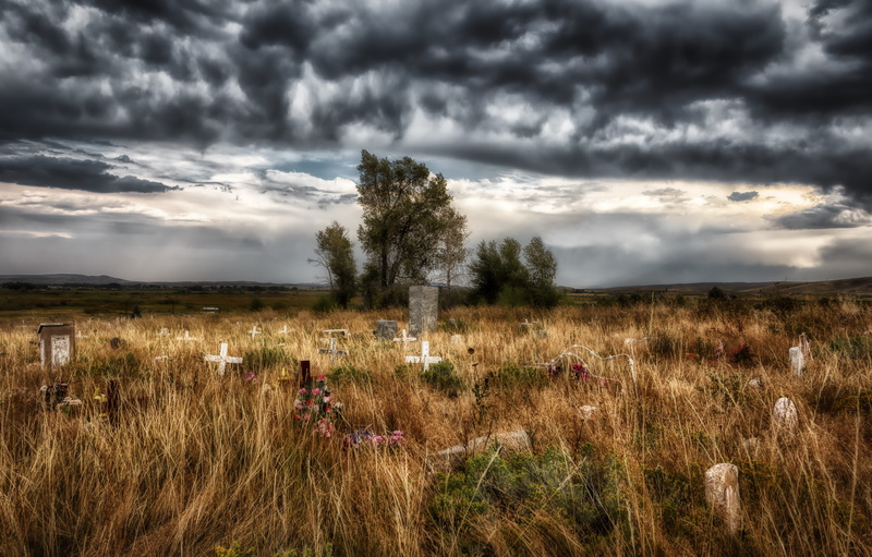 overcast, non-urban scene, landscape, cloud - sky, native americans, tranquility, nature, grass, tombstones, shoshone tribal cemetery, country, tranquil scene