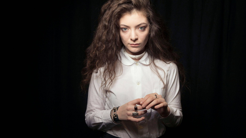Most Popular Celebs in 2015, songwriter, Lorde, 4K, black, grammys, singer