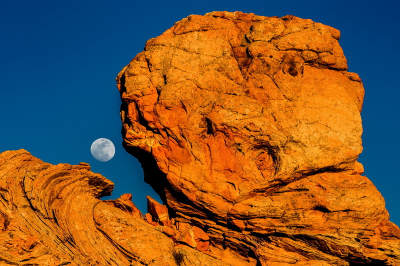 brown, nature, moon, background, formation, Coyote Buttes, moon  rock, 720P, sky, stone, rock - Object, rock formation, mountain, Monster, brown stone