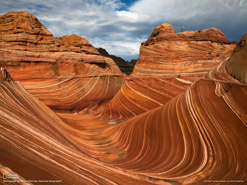 solid, climate, arizona, physical geography, vermilion, 1080P, mountain, sandstone, cloud - sky, arid climate, formation, travel destinations, nature