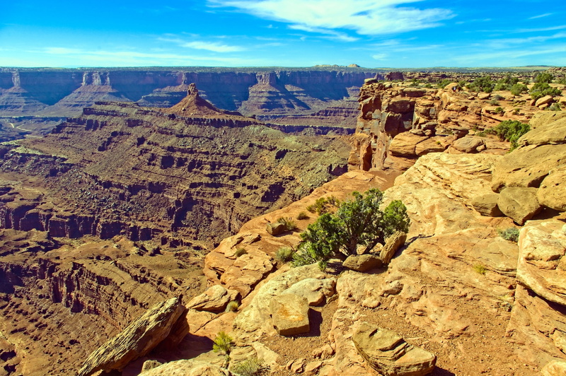 utahs dead horse point vista, point, erosion, outdoors, geology, non-urban scene, remote, scenic, arid climate, natural, eroded, sandstone, solid, dead