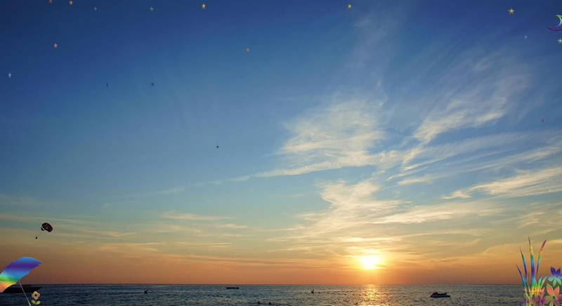 bocelli, animae, photo, beach, celin-dion, unset, sol, sand, barbara-brightman, 720P, meae