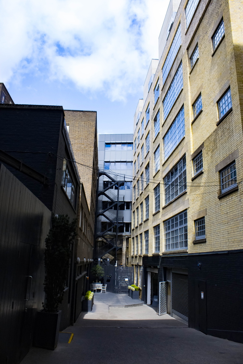 city, built structure, outdoors, the way forward, united kingdom, apartment, building, office building exterior, modern, transportation, low angle view