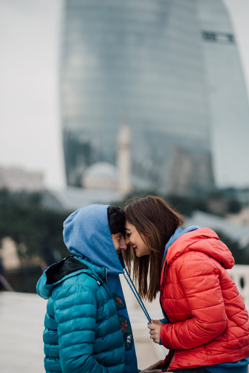outdoors, women, lifestyles, couples, two people, alvinmahmudov, couple - relationship, leisure activity, clothing, young women, city, alvin mahmudov, real people