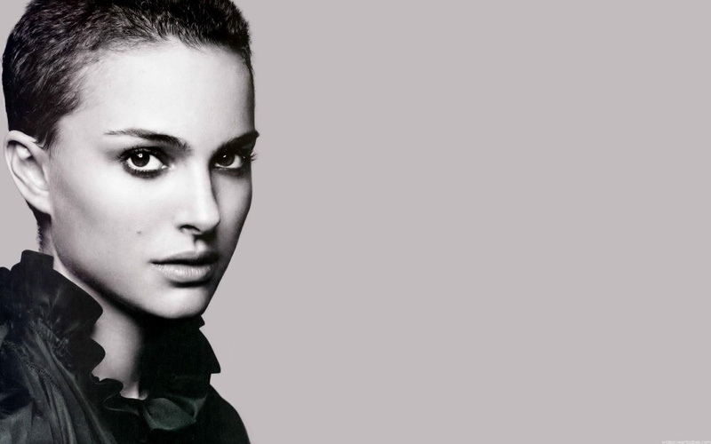 women, actress, 720P, monochrome, natalie portman, portman, art, natalie, grayscale, hd