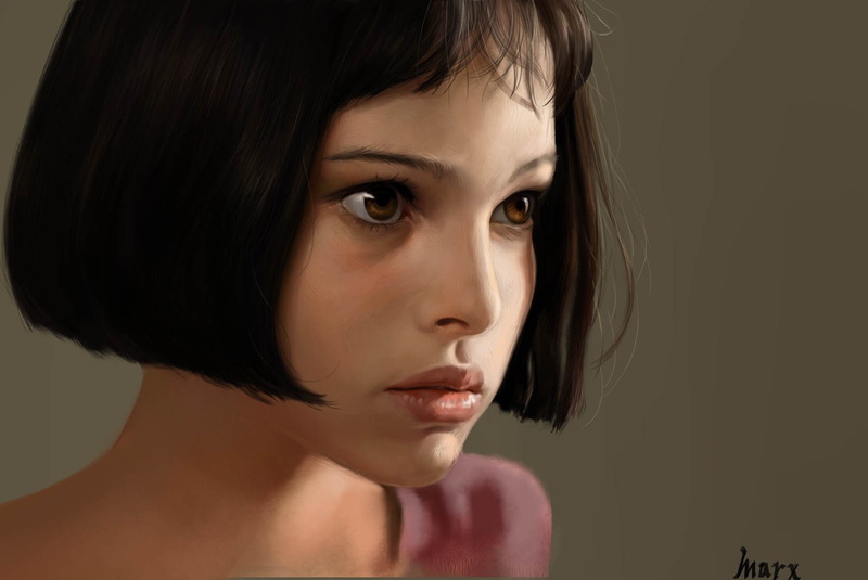girl, movie, 720P, beautiful, hair, mathilda, leon, character, portman, short, natalie
