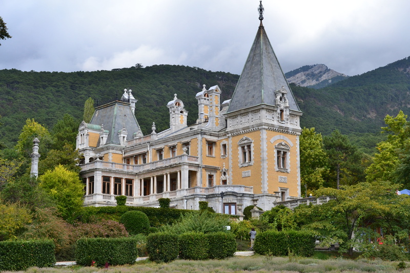 JUBK, Massandra Palace, Crimea, Yalta, the city, 4K