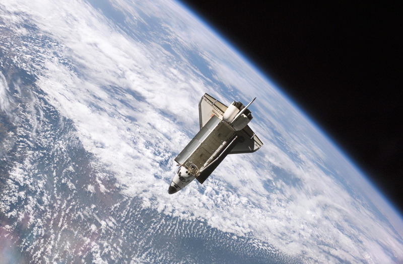 shuttle, aerospace industry, outer, cloud - sky, surveillance, air vehicle, cargo space, Space shuttle, space, earth, planet earth, military, outer space