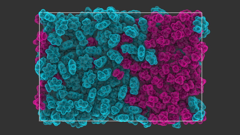 1080P, Magenta, Artistic, Particle, Cyan