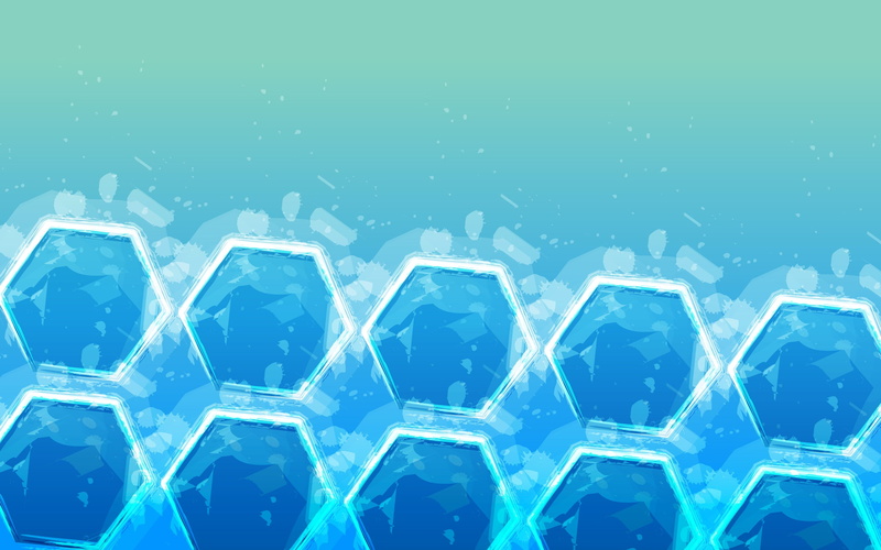 abstract, 2K, duckfarm, hexagon