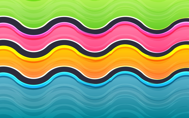 wavy lines, 2K, duckfarm, abstract