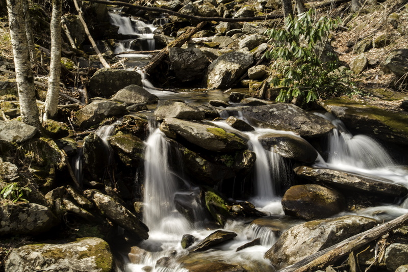 green Color, beauty In Nature, scenery, Waterfalls, Tennessee, scenics - nature, falling water, photos, great smoky national park, rapids, rock - Object