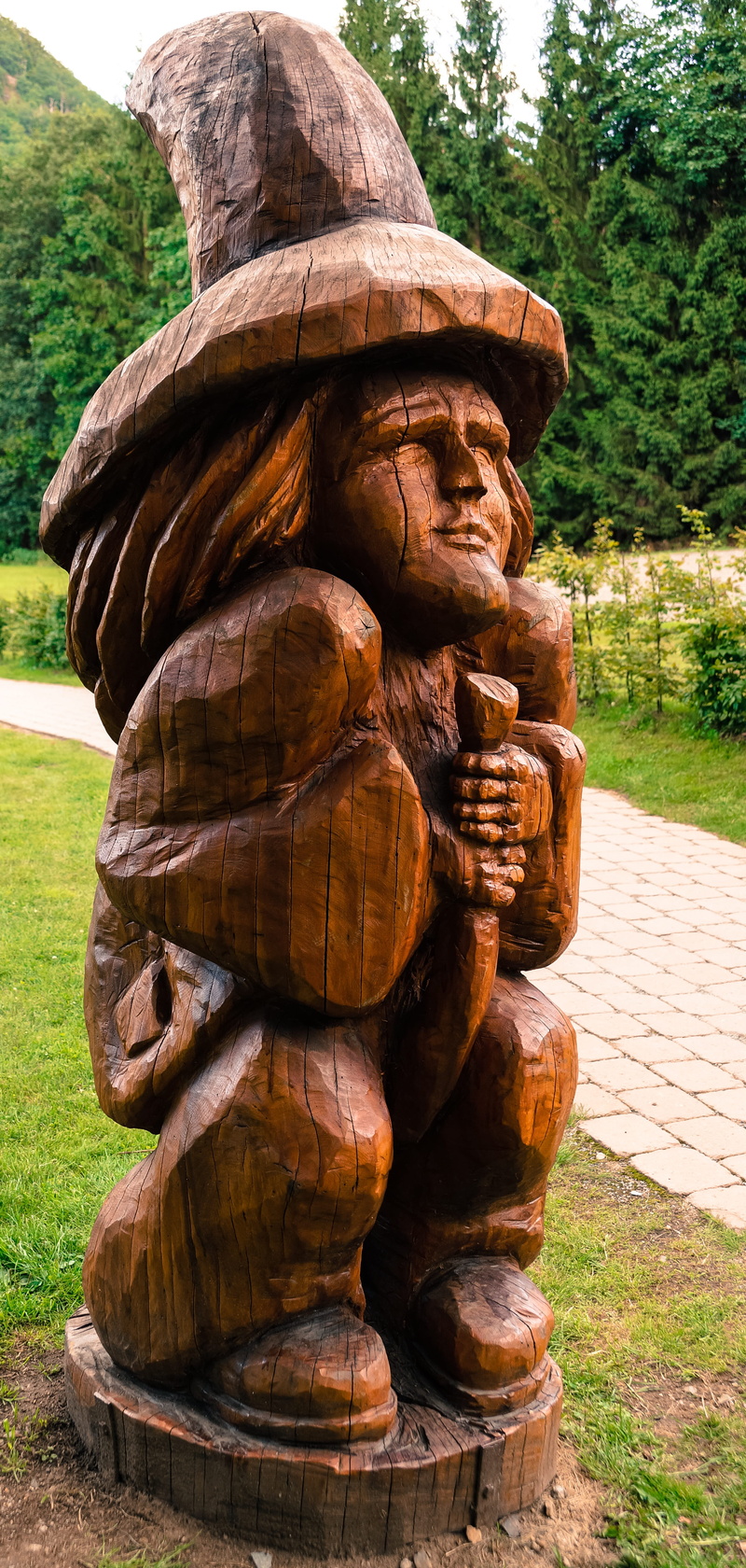 folklore, traditional, travel destinations, 5K, harz mountains, no people, stack, nature, dwarf, daemon, outdoors, grass, leprechaun, balance, creativity