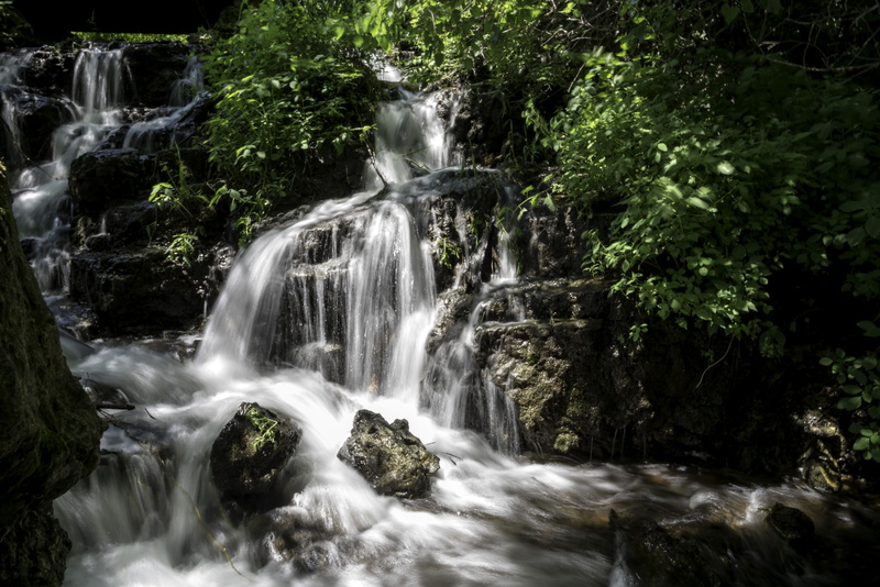 photo, state, scenics - nature, long exposure, rock, public domain, motion, rock - Object, outdoors, tropical Rainforest, falling water, waterfall, scenics